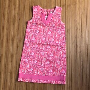 Vineyard Vines Sleeveless Shells Print Tunic Dress